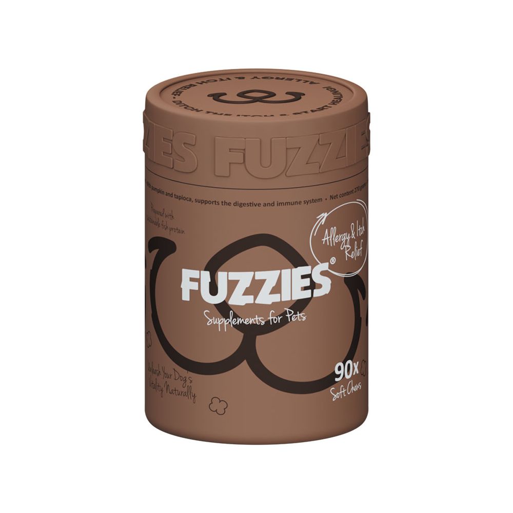 Fuzzies Allergy & Itch Relief supplement voor honden