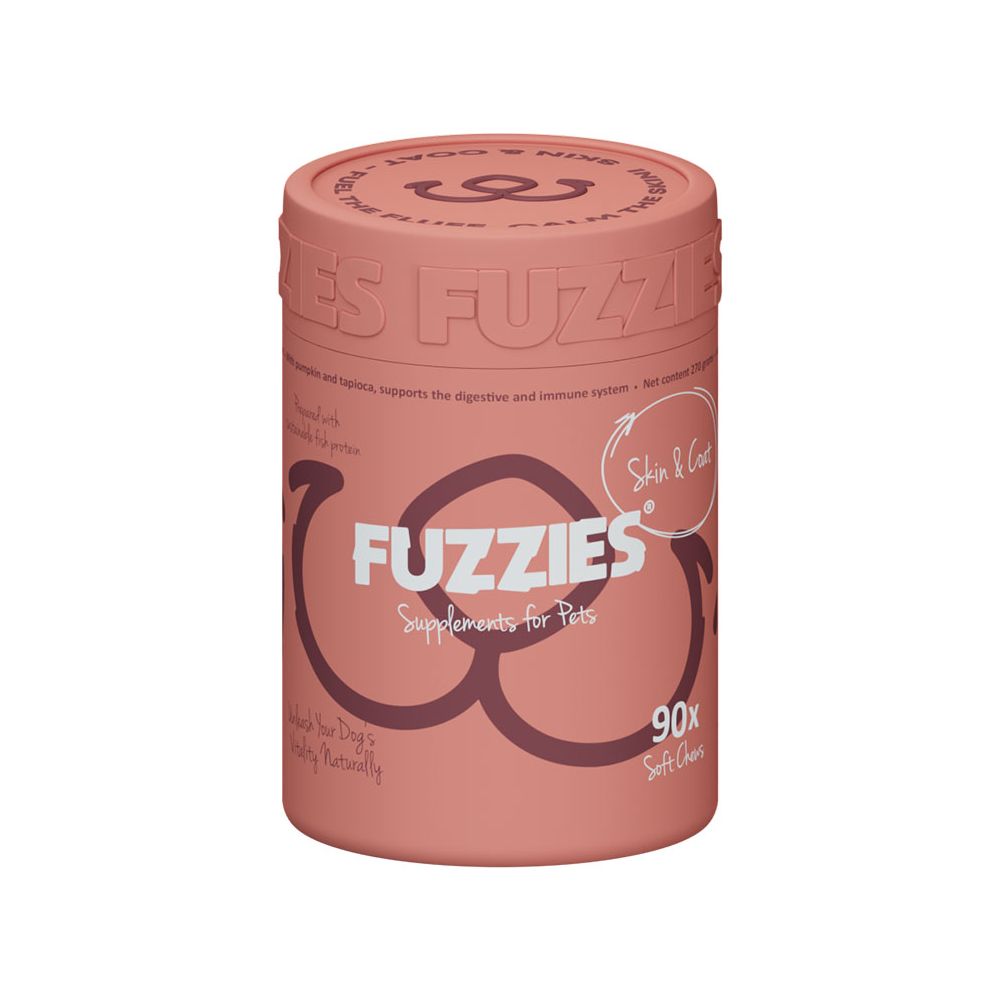 Fuzzies Skin & Coat supplement voor honden