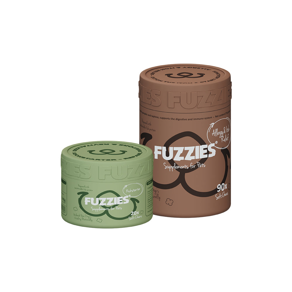 Fuzzies Startset Hond Kickstarter, Allergy & Itch Relief
